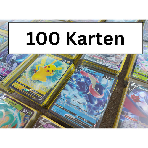 100 pokemon karten deutsch - 100,