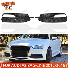 Für Audi A3 8V S-LINE 2012-2016 Frontstoßfänger Nebelscheinwerfer Blende Gitter
