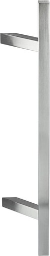 Stoßgriff edelstahl 300 210 - edelstahl, 300/210