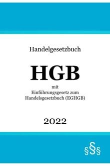 Handelsgesetzbuch hgb 2022 - handelsgesetzbuch,