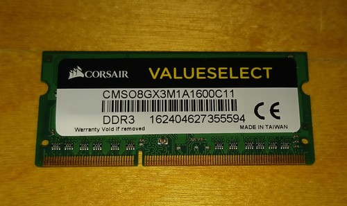 Corsair cmso8gx3m1a1600c11 - corsair,