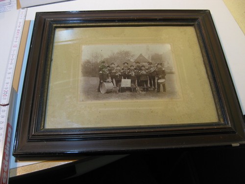 Altes gerahmtes foto 1908 - altes,