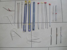 Konvolut, Stricknadeln, Rundstricknadeln, INOX, Metall, Handarbeit, neu, OVP