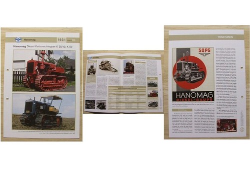 Hanomag traktor schlepper - hanomag,
