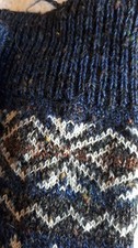 Schöne weiche Norweger- Stricksocken lang 39 40