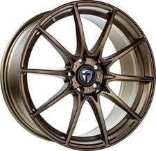4x Alufelgen Tomason TN25 Mattbronze 8,5x19 ET45 LK5 114 19 Zoll Felgen Alu