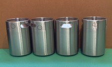 4 Stück Bierfass Edelstahl