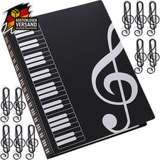 Notenmappe A4 schwarz 80