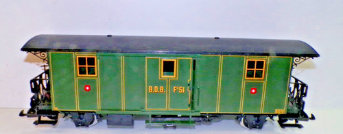 Lgb spur 40330 gepäckwagen - g,