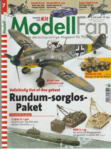 Zeitschrift magazin modellfan - magazin,
