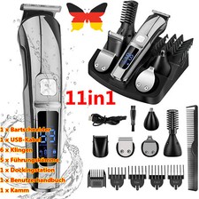 11in1 Haarschneider Rasierer Ohren Bart Nasen Trimmer Haarschneidemaschine AKKU