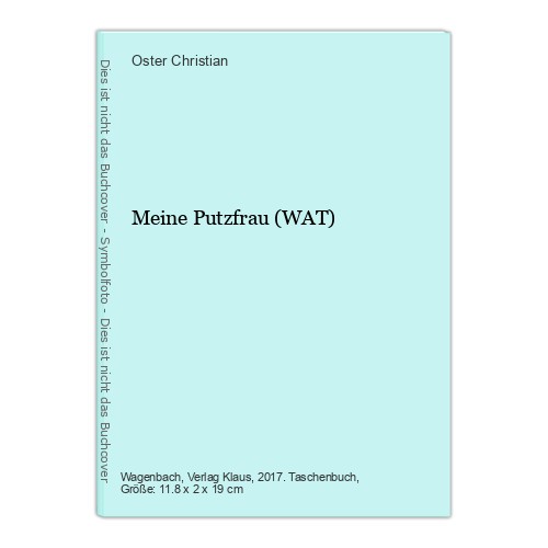 Meine putzfrau - meine,