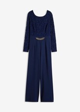 Jumpsuit Gr. 38 Dunkelblau