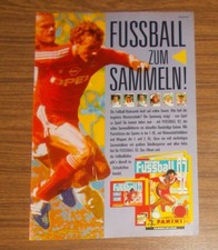 Seltene Werbung Panini FUSSBALL 92  Sammelalbum Sammelsticker #4 1992