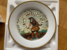 Tirschenreuth Die schönsten Schützenscheiben Porzellanteller Gedenkscheibe 1712