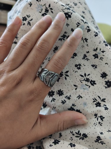 Vintage besteck ring aus - vintage, besteck-ring