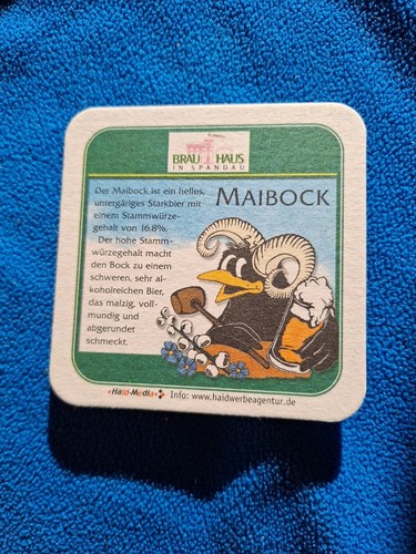 Bierdeckel maibock brauhaus - maibock,