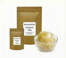 Schellack Flocken entwachst