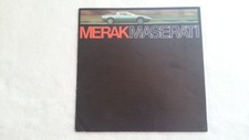 32B 75 Prestige Luxus Maserati Merak Prospekt Brochure englisch - italienisch 