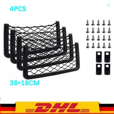 4X KFZ PKW Auto Ablage Netz