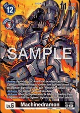 Digimon Machinedramon (EX1-073) (V.1) SB2.0P Alternative Art Englisch NM