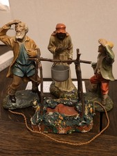 Krippefiguren 4teilig antik