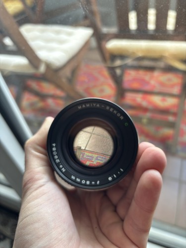 Mamiya sekor 80mm - 1.9/80mm,