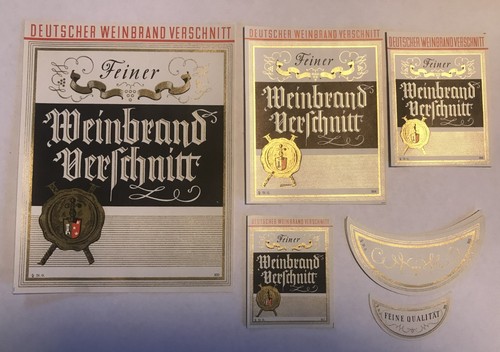 Alte etiketten deutscher - alte,