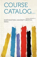 Course Catalog... Volume