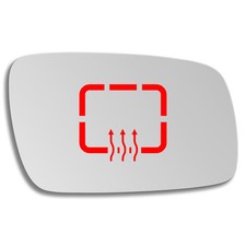 Spiegelglas Rechts Beheizbar