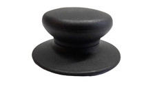 1 x Topfdeckelgriff Schwarz