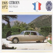 1965 1972 citroen - ds21, pallas