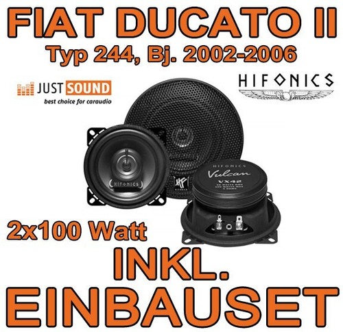 Fiat ducato 244 hifonics - fiat, ii