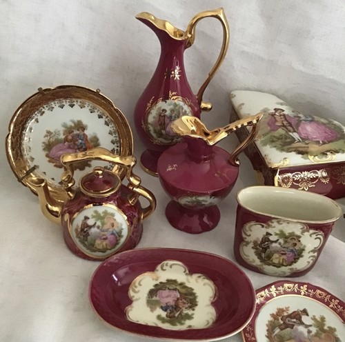 Limoges miniatur sammlung - limoges,