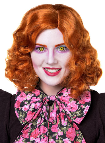 Mad hatter clown perücke - mad,