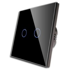 Schicker Unterputz Dimmer Schwarz für LED und Glühlampe - Einfache Installation