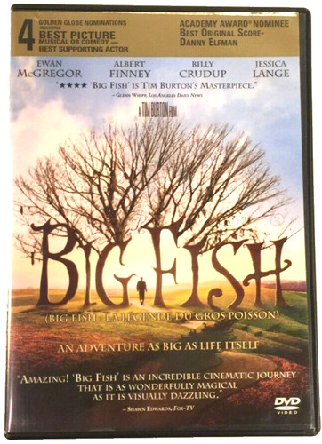 Big fish dvd movie - dvd,