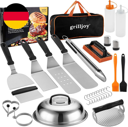 Grilljoy plancha zubehör - grilljoy, set