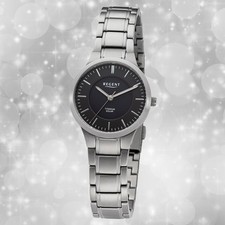 Armbanduhr Metall silber Damen