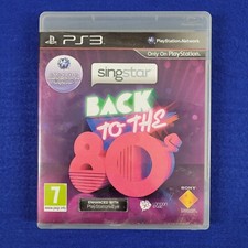 ps3 SINGSTAR Back To The 80s