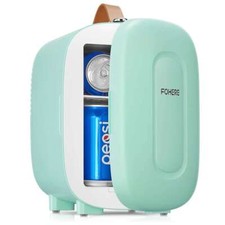 Kühlbox Mini Kühlschrank Minibar Tragbar 5 Liter 240V 9V Camping Auto Büro mint