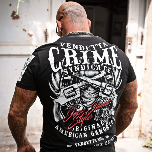 Vendetta inc männer rundhals - inc.,