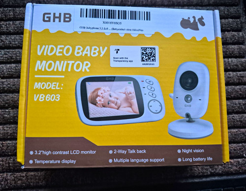 Ghb vb603 video babyfon - ghb, ton