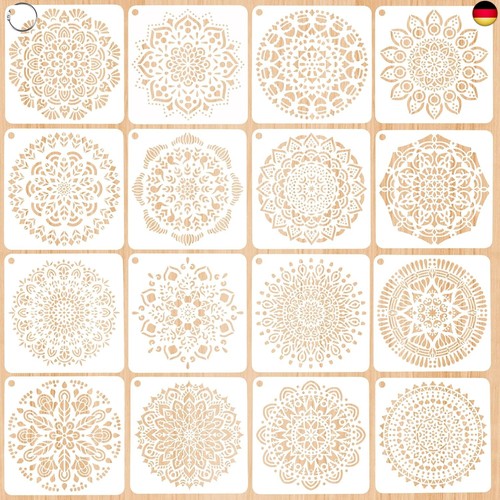 Stück mandala schablonen - stück,