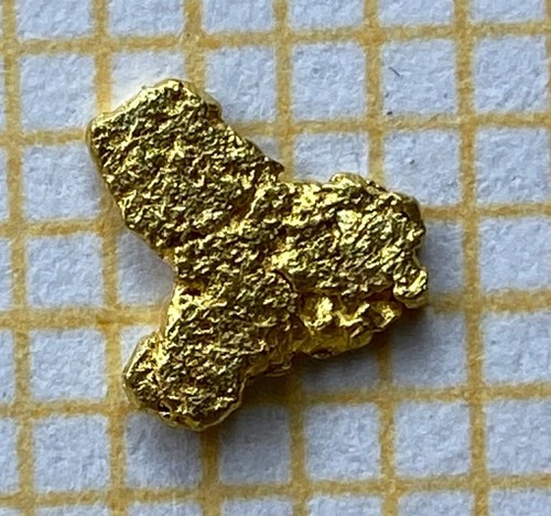 Echtes goldnugget - echtes,