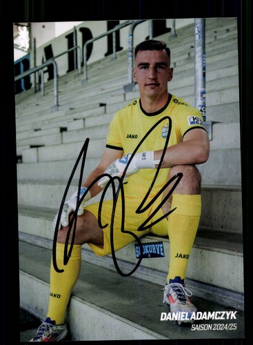 Daniel adamczyk autogrammkarte - daniel,