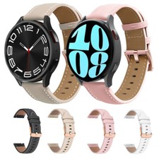 DE Armband Klassisches Leder Uhrenarmband Band Quick Release Ersatz 20mm Alle