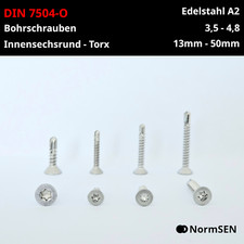 Bohrschrauben DIN 7504-O