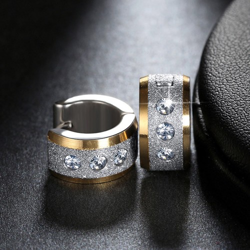 Klapp creolen diamantiert - creolen, 3