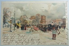 Litho-AK BERLIN, Potsdamer